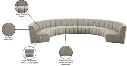 Infinity - 8 Piece Boucle Modular Sectional