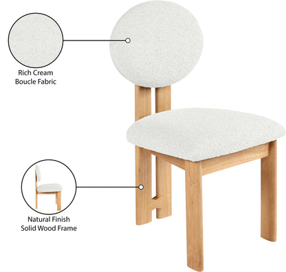 Napa - Dining Chair With Natural Legs (Set of 2)