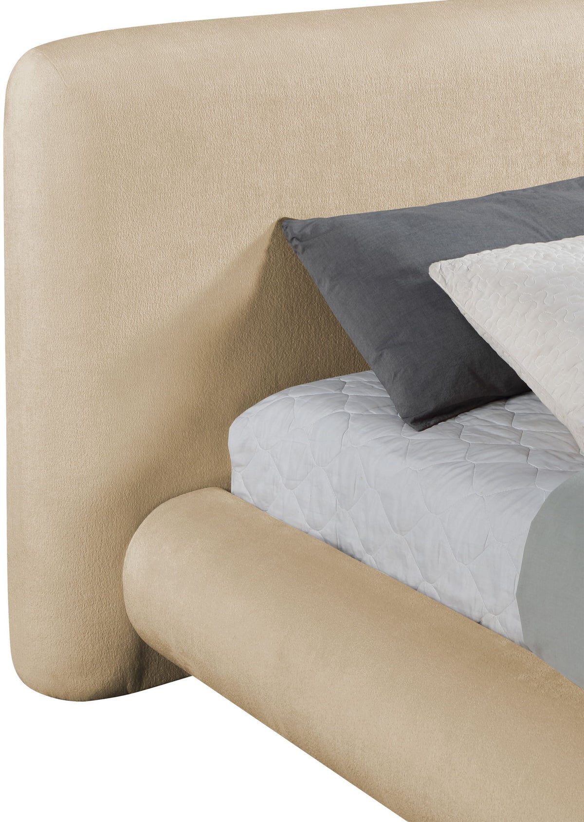 Blair - Chenille Upholstered Bed