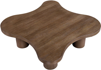 Cove - 48" Oak Veneer And Solid Wood Coffee Table
