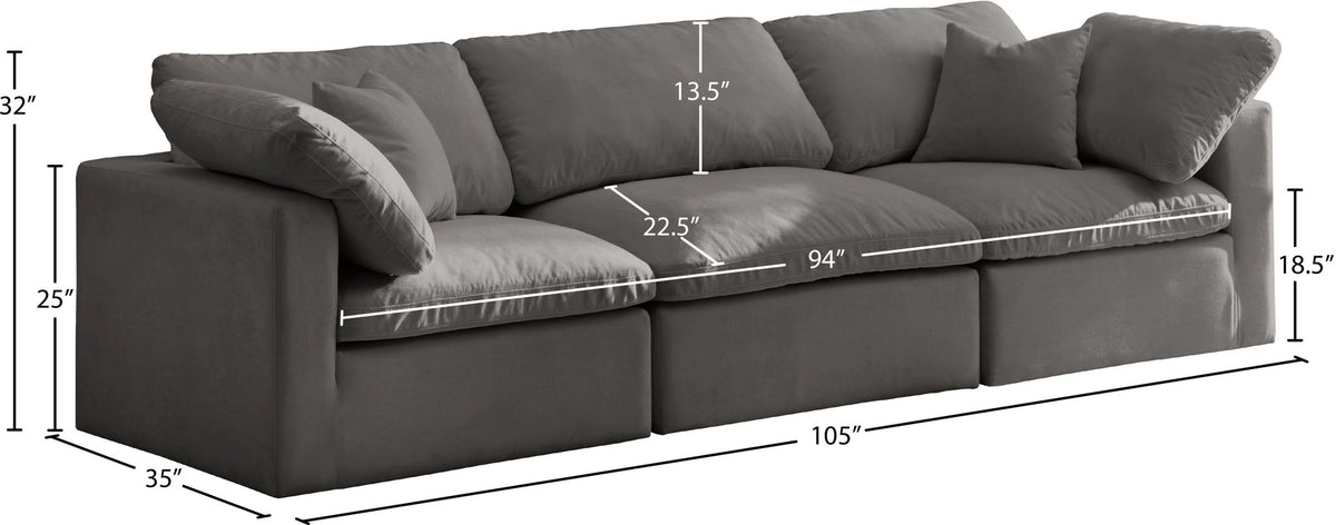 Plush - Modular 3 Seat Sofa