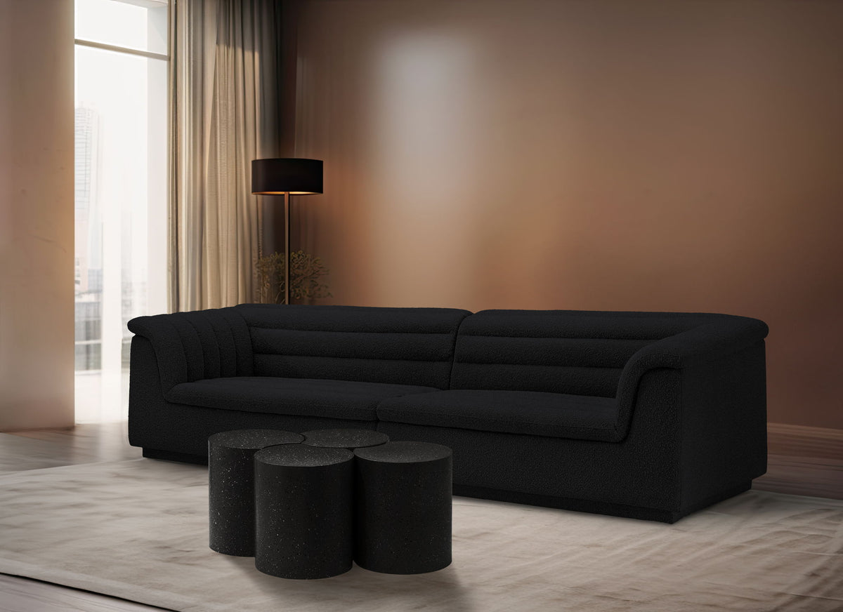 Dimple - 4 Piece Modular Coffee Table - Terazzo Finish