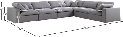 Serene - 6 Piece Modular Sectional