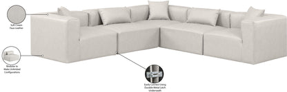 Cube - 5 Piece Modular Corner Sectional