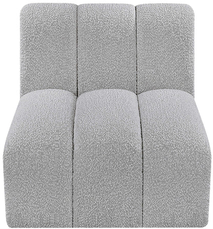 Arc - Boucle Fabric Straight Chair