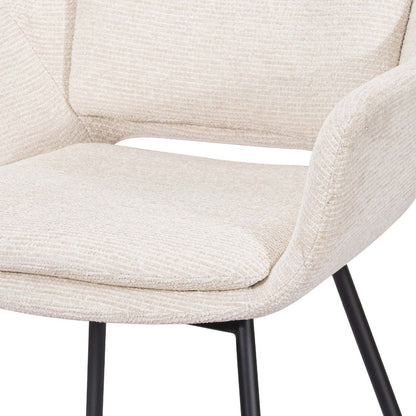 Bexley - Arm Chair (Set of 2) - Beige Linen