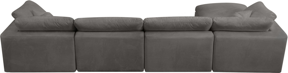 Cozy - 5 Piece Modular Sectional With Chaise