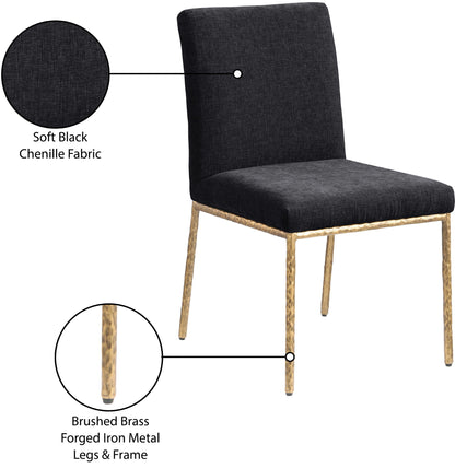 Reeves - Dining Side Chair (Set of 2) - Gold Base