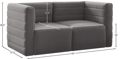 Quincy - Modular 2 Seat Sofa
