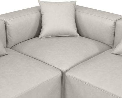 Cube - 6 Piece Modular Corner Armless Sectional