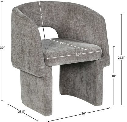 Emmet - Chenille Dining Chair / Accent Chair