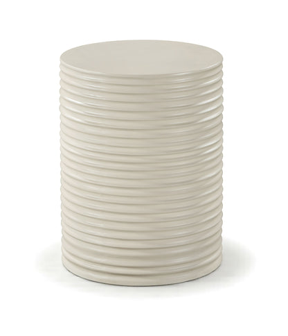 Nobi - Concrete End Table - Taupe