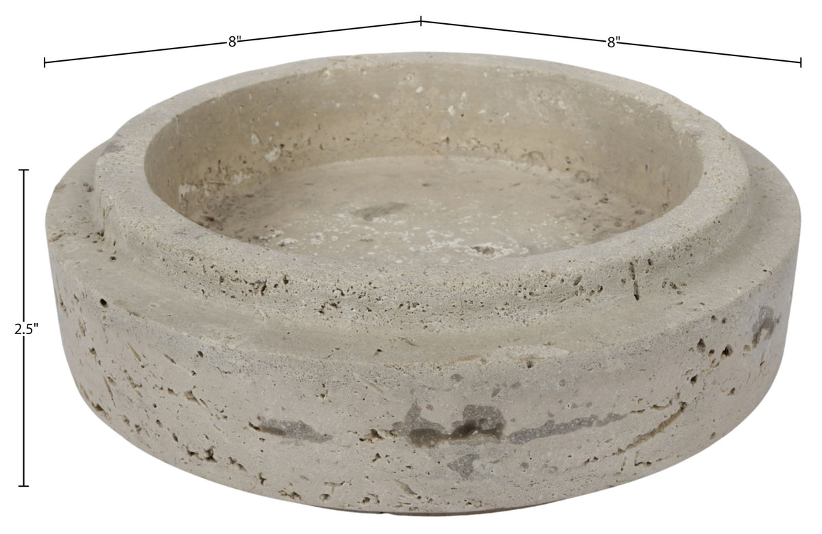 Parsons - Travertine Bowl