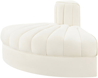 Rummi - Velvet Performance Fabric Upholstered Modular Chair