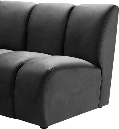 Infinity - 11 Piece Velvet Modular Sectional