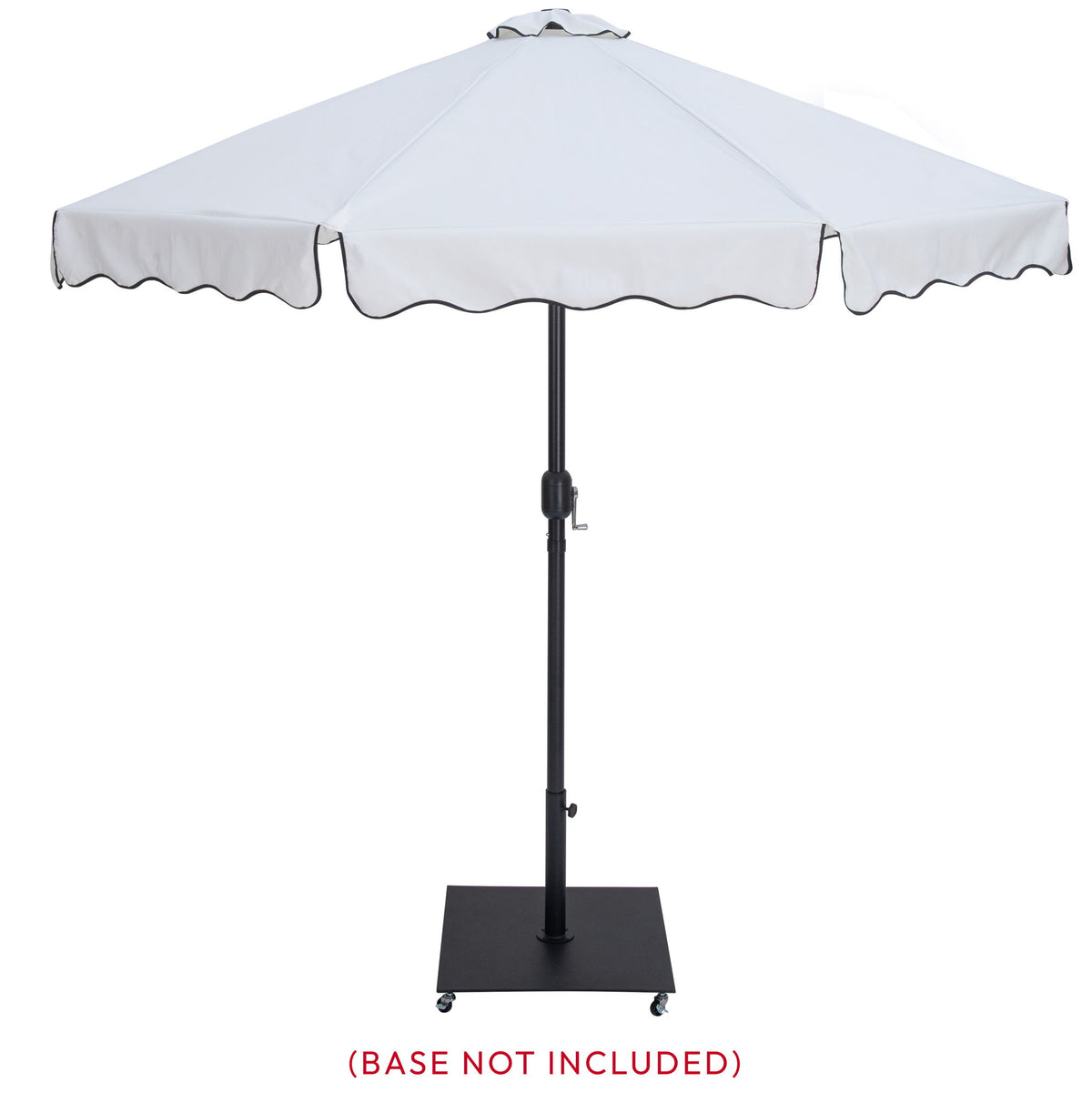 Amalfi - Patio Umbrella - Black Pole