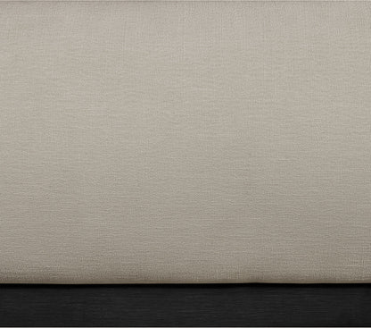 Vaughn - Chenille Bed With Black Base