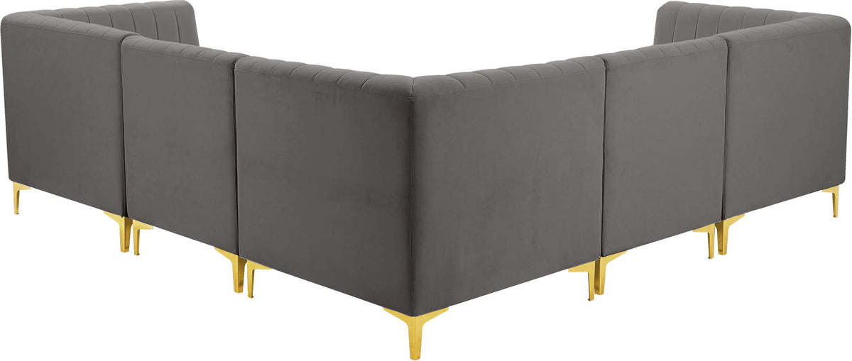 Alina - 5 Piece Modular Corner Sectional