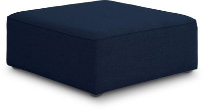 Cube - Linen Ottoman