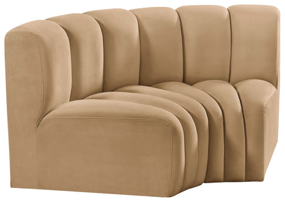 Arc - Velvet 2 Piece Modular Sofa