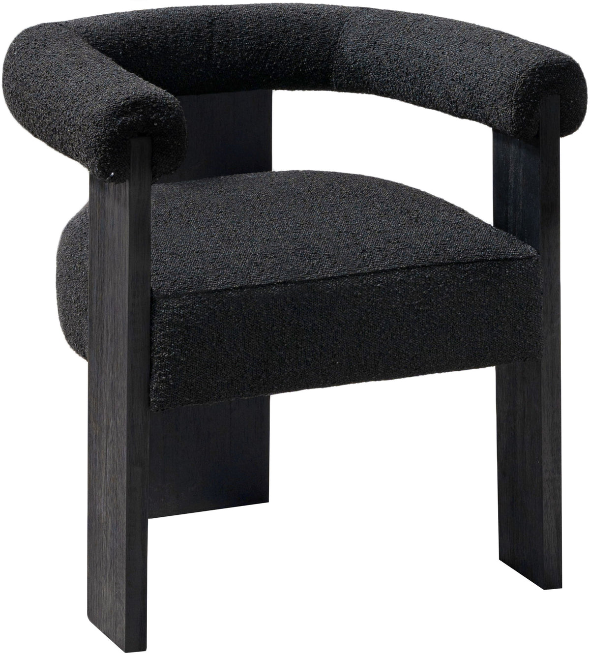 Barrel - Dining Chair - Black Legs