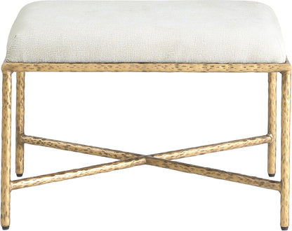 Valley - Bench With Gold Frame