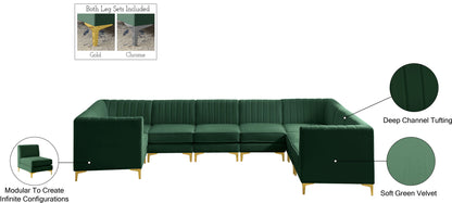 Alina - 8 Piece Modular U-Shaped Sectional