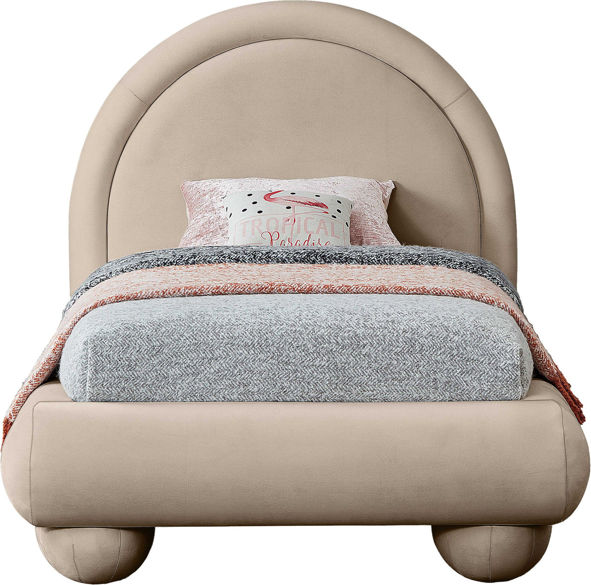 Madrid - Velvet Upholstered Bed