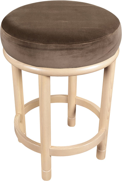 Monette - Counter Stool With Natural Base