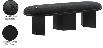 Wilshire - Bench With Black Base