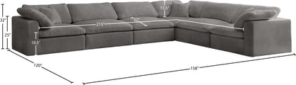 Cozy - 6 Piece Modular Corner Sectional
