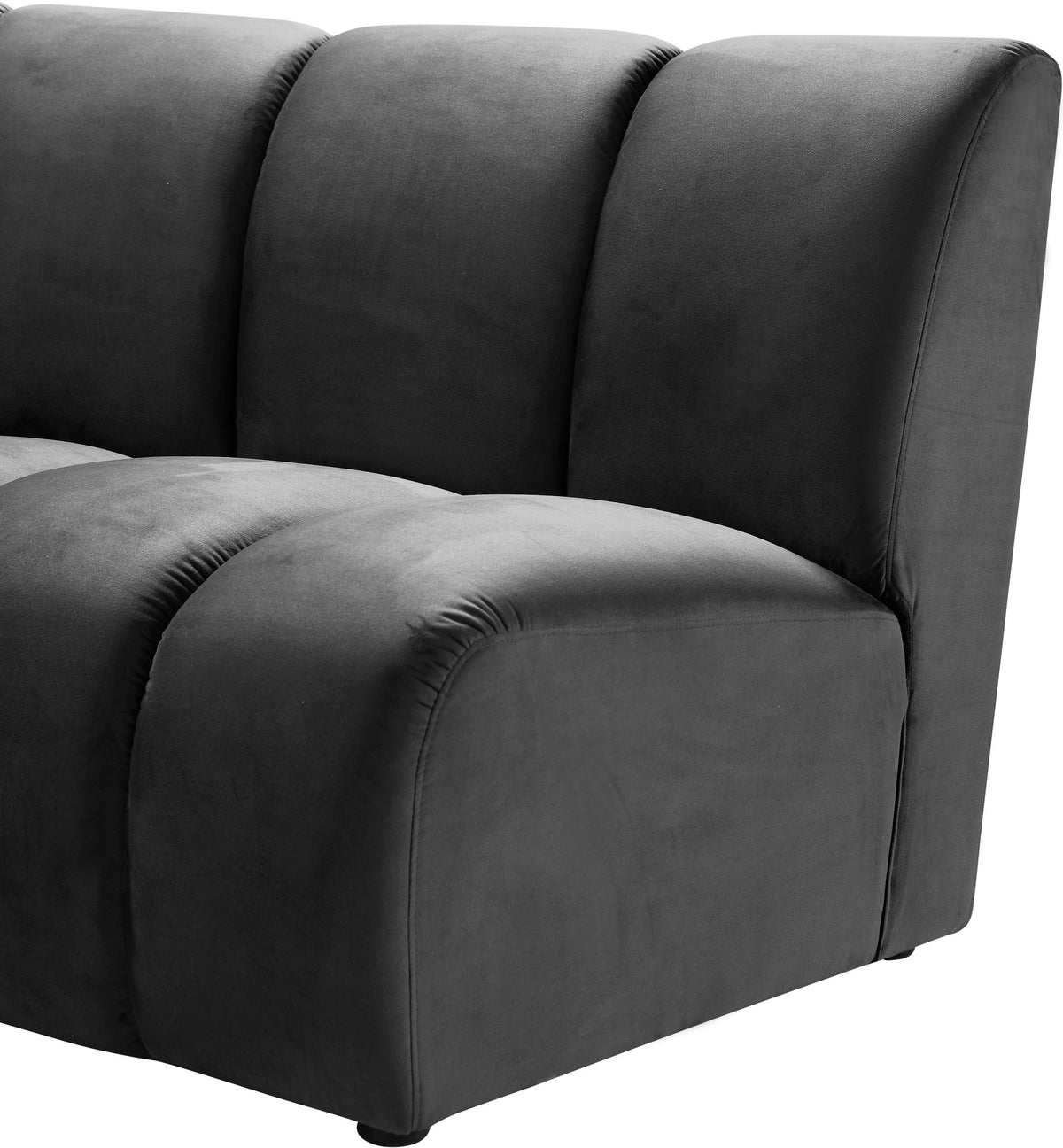 Infinity - 4 Piece Velvet Modular Sectional