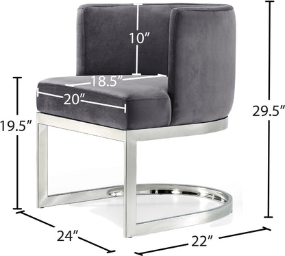 Gianna - Dining Chair with Chrome Legs