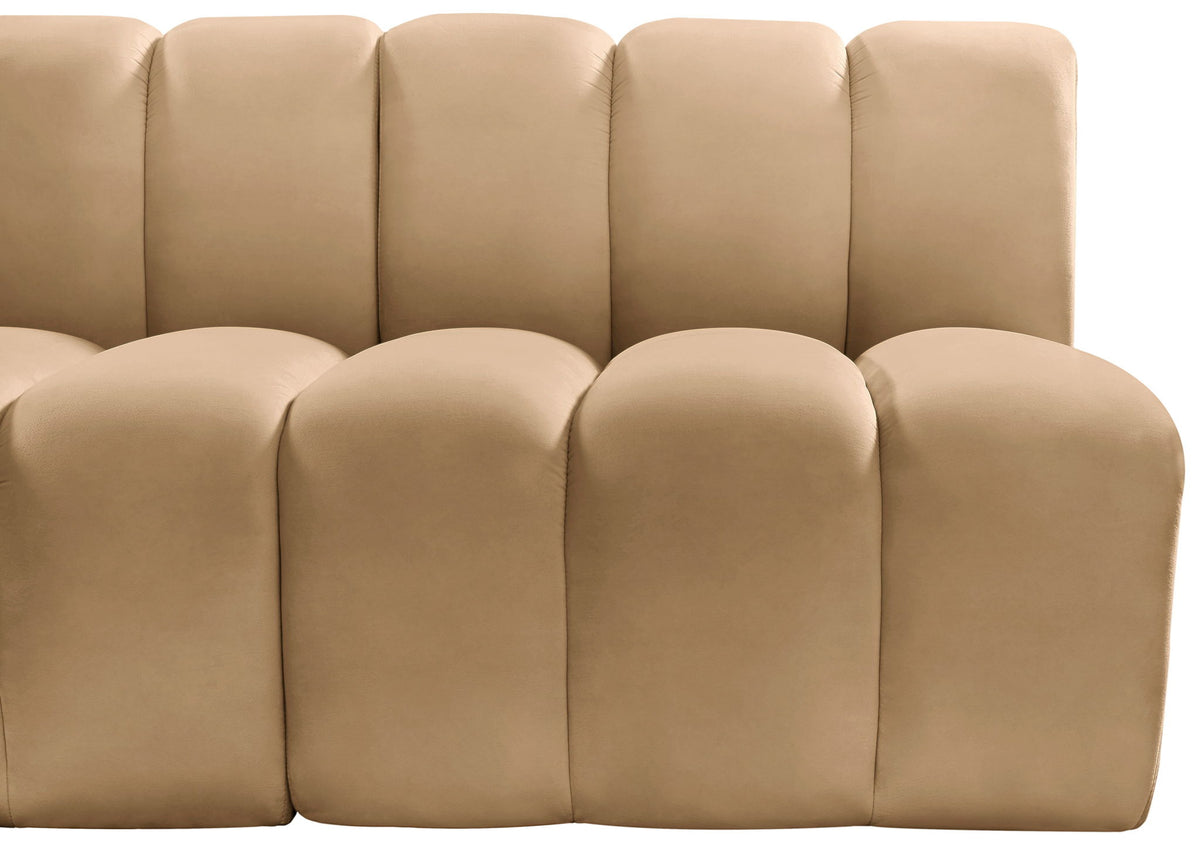Arc - Velvet 3 Piece Sofa