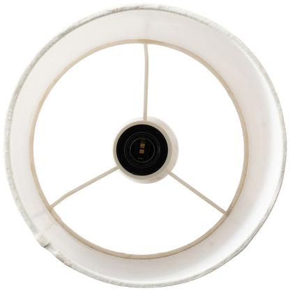 Paros - Base And Linen Textured Fabric Shade Table Lamp