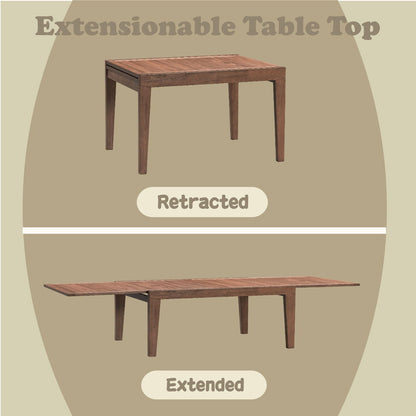 Mayah - Dining Table - Walnut