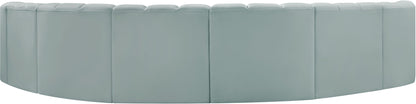 Arc - Faux Leather 8 Piece U-Shaped Modular Sofa