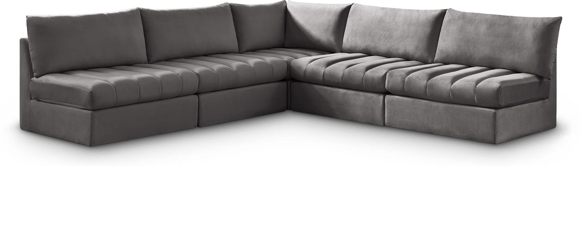Jacob - Modular Corner Armless Sectional 5 Piece