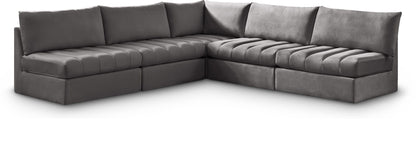 Jacob - Modular Corner Armless Sectional 5 Piece