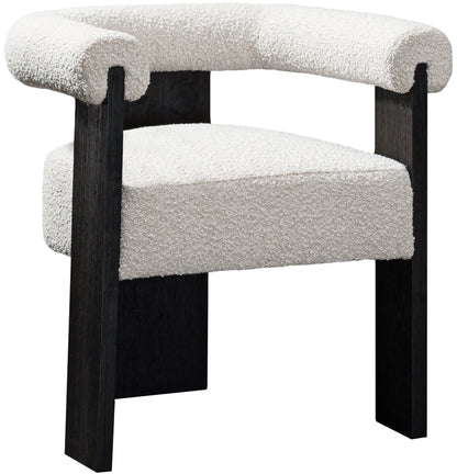 Barrel - Dining Chair - Black Legs