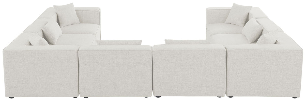Cube - Linen 8 Piece Modular Sectional
