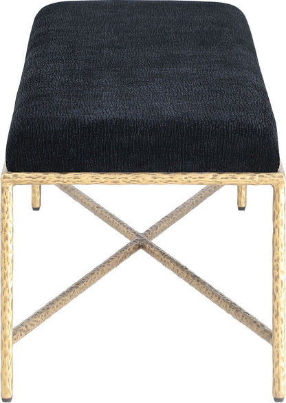 Valley - Bench With Gold Frame
