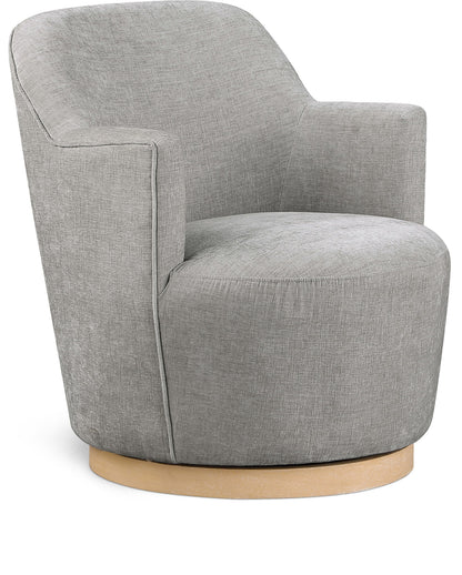 Clarita - Chenille Swivel Accent Chair