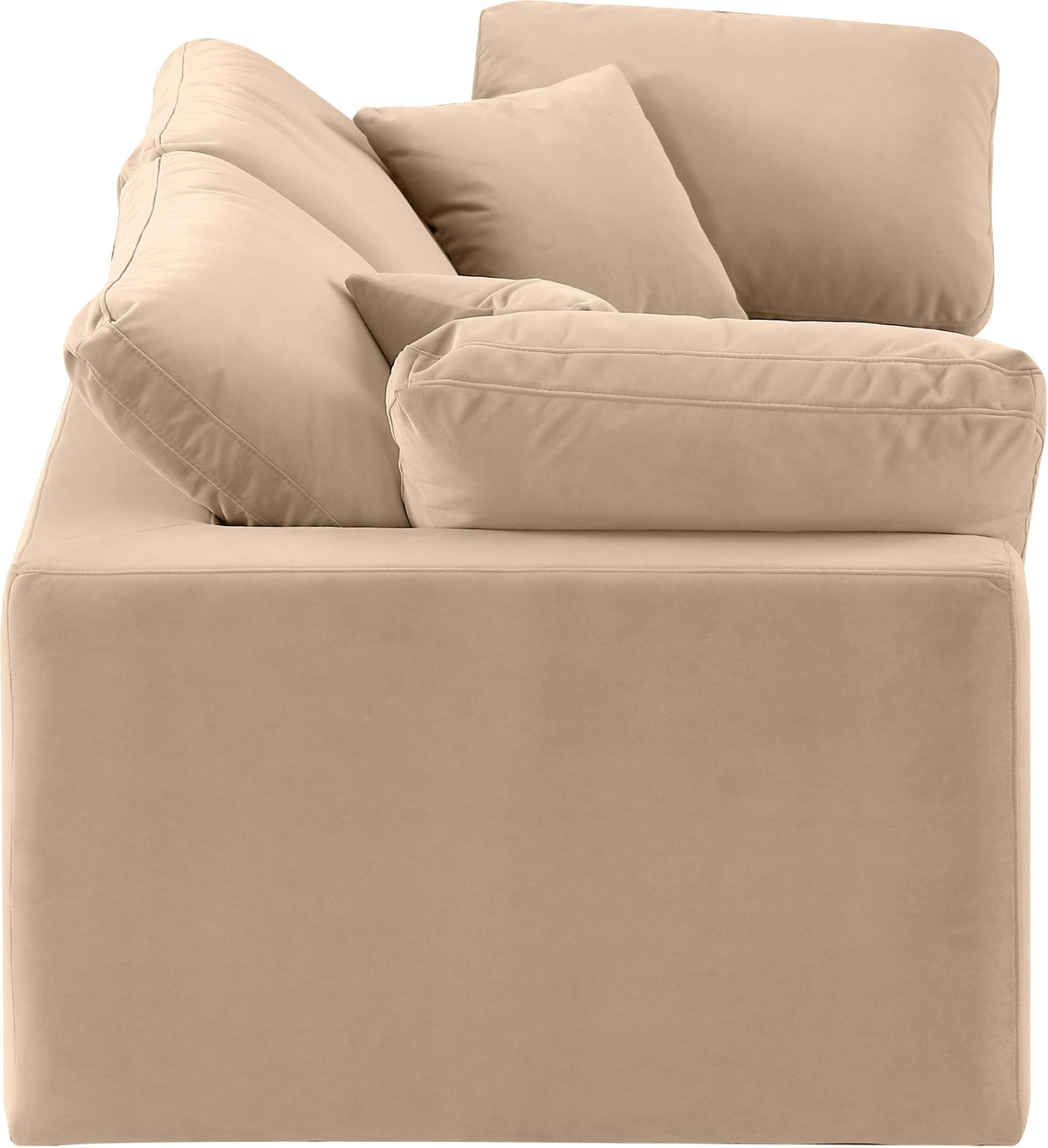 Comfy - Velvet Modular Sofa 2 Seats