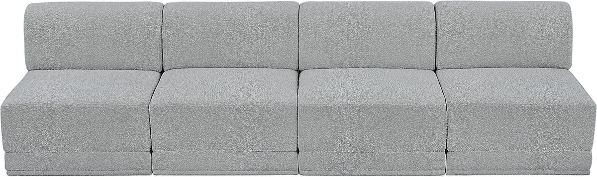 Ollie - 4 Seat Armless Modular Sofa