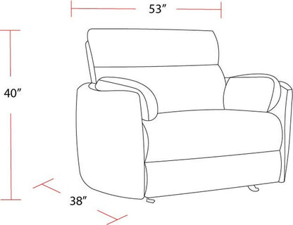 Radius Xl - Extra Wide Power Glider Recliner