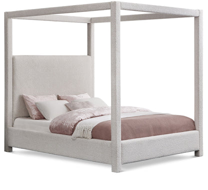 Eden - Boucle Fabric Upholstered Bed