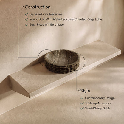 Caesar - Genuine Marble Bowl