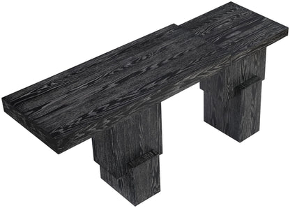 Anzio - Oak Veneer And Solid Wood Console Table