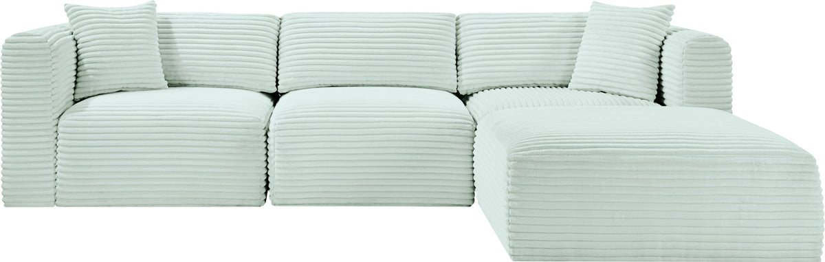 Shaggy - 4 Piece Modular Sectional